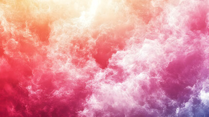 Fototapeta premium Abstract Colorful Cloud Background