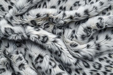 Obraz premium Jaguar Fur Pattern Seamless Real Hairy Texture
