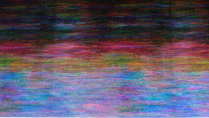 Glitch camera effect. Retro VHS background. Old video template. No signal. Static TV noise, bad TV...