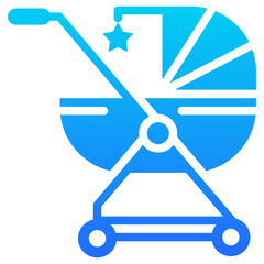 Baby Trolley Icon