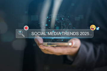 Social media trends 2025, emerging technology trends, future social platforms, digital marketing trends, online engagement 2025 content strategy evolution, advertising innovation, social media growth