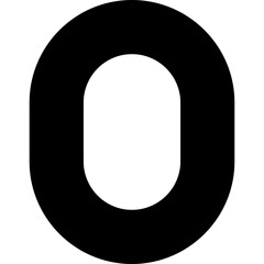 Capital O Icon