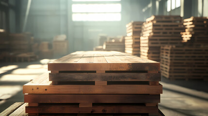 Obraz premium Art of Light and Wood