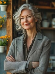 Elegant Businesswoman