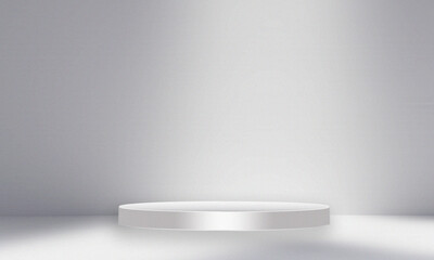 3D studio with background