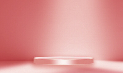 3D studio with background