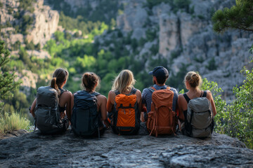 Celebrating friendship through shared adventures in nature's embrace