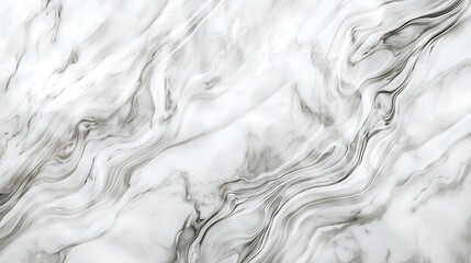 Fototapeta premium Fluid Grey and White Marble Texture: Abstract Swirling Design. AI Generated