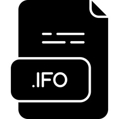 Obraz premium IFO Icon
