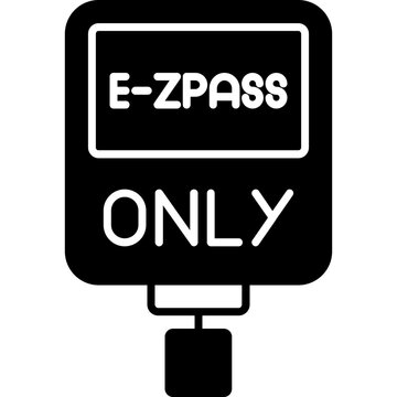 E-ZPass Only Icon