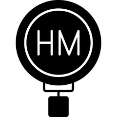 Hazardous Materials Route Icon