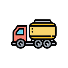 Oil icon symbol vector image Illustration
