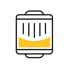 Oil icon symbol vector image Illustration
