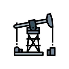 Oil icon symbol vector image Illustration
