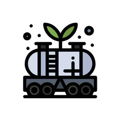 Oil icon symbol vector image Illustration
