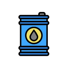 Oil icon symbol vector image Illustration
