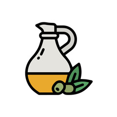 Oil icon symbol vector image Illustration

