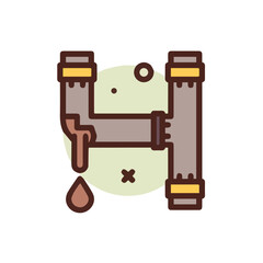 Oil icon symbol vector image Illustration
