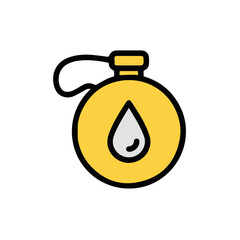 Oil icon symbol vector image Illustration
