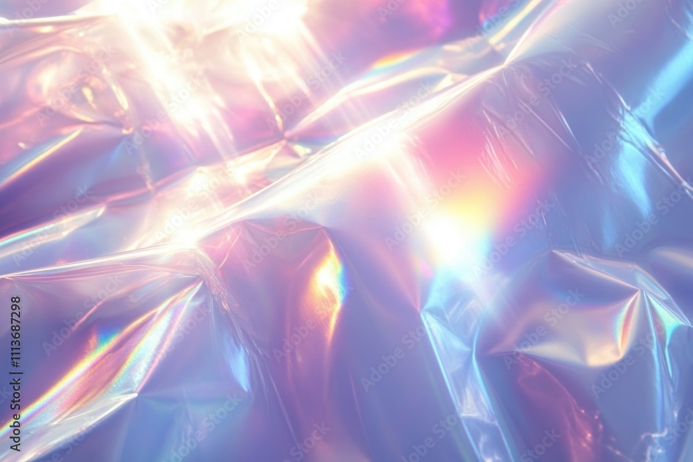 Poster reflections and refractions of light in a dreamy summer atmosphere