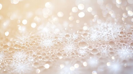 Closeup of frosted glass ornament with intricate design winter wonderland decorative art soft lighting aesthetic focus