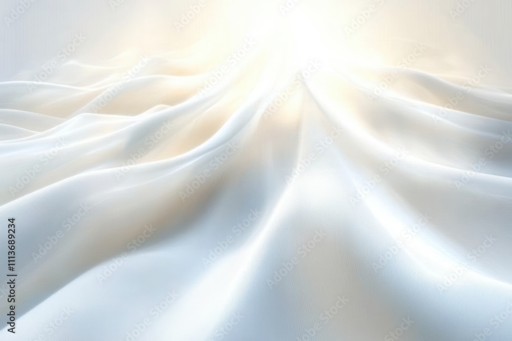 Poster white ethereal light background with soft gradients and flowing textures