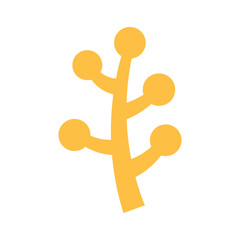 Colorful Floral Abstract Shapes Vector - 14