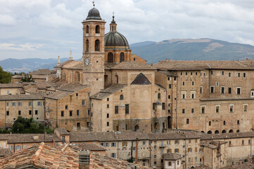 Fototapeta premium View of the city of Urbino. Marche, Italy