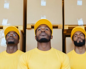 National Blue Collar Day Celebrating Diversity and Teamwork in the Warehouse Setting - Labor Day, International Workers Day
