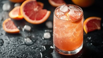 Refreshing Grapefruit Drink