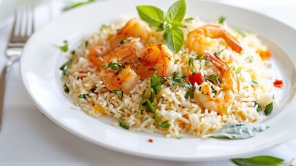 Indian Cuisine with Rich Colors and Flavors on Traditional Plates, Spices, Curry, Rice, Bread, and Delicate Garnishes Presenting the Essence of Indian Gastronomy