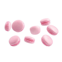 Obraz premium Pink Macarons