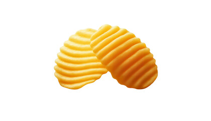chips isolated on white