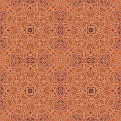 seamless abstract square pattern. texture symmetrical kaleidoscope. background creative