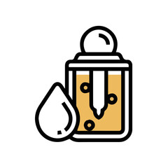 Oil icon symbol vector image Illustration
