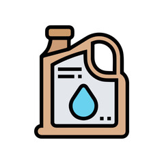 Oil icon symbol vector image Illustration
