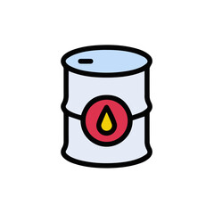 Oil icon symbol vector image Illustration
