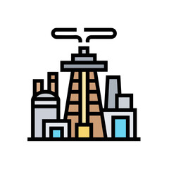 Oil icon symbol vector image Illustration
