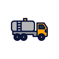 Fototapeta premium Oil icon symbol vector image Illustration 