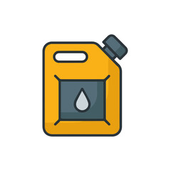 Oil icon symbol vector image Illustration
