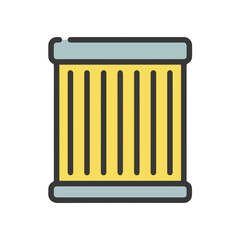 Oil icon symbol vector image Illustration
