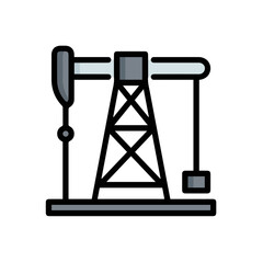 Oil icon symbol vector image Illustration
