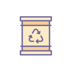 Oil icon symbol vector image Illustration
