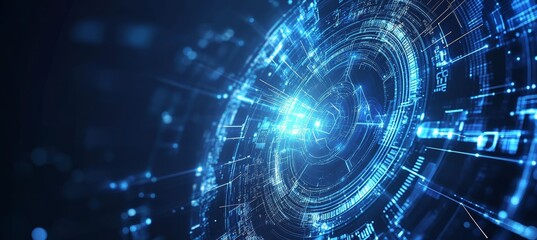 Obraz premium Cyberspace technology portal gate. Virtual data wireless transfer. Generative AI technology. 