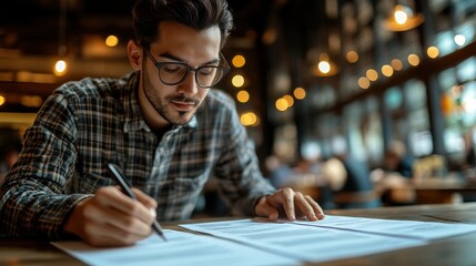 Obraz premium take an assessment questionnaire evaluation online survey online exam choosing the right answer in the exam filling out an online survey form answer the test question