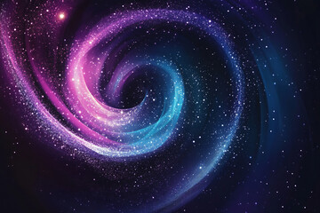Obraz premium Galaxy swirl enchants all