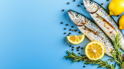 Grilled Fish with Lemon and Herbs