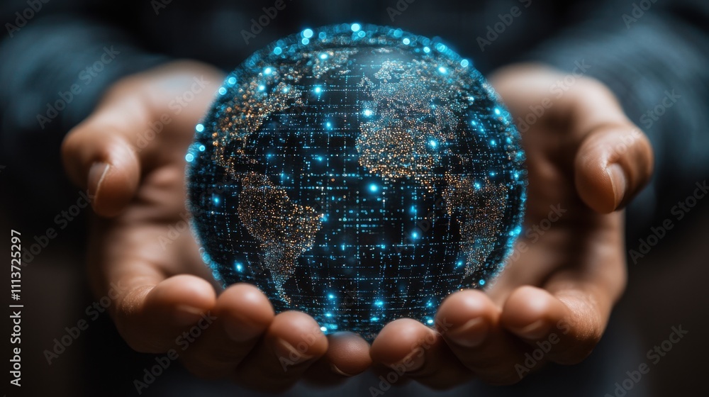 Aufkleber customer relationship management focus target on global structure customer network technology data e