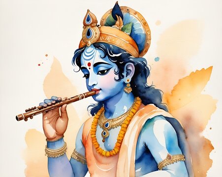 Vishu kani image Lord Krishna