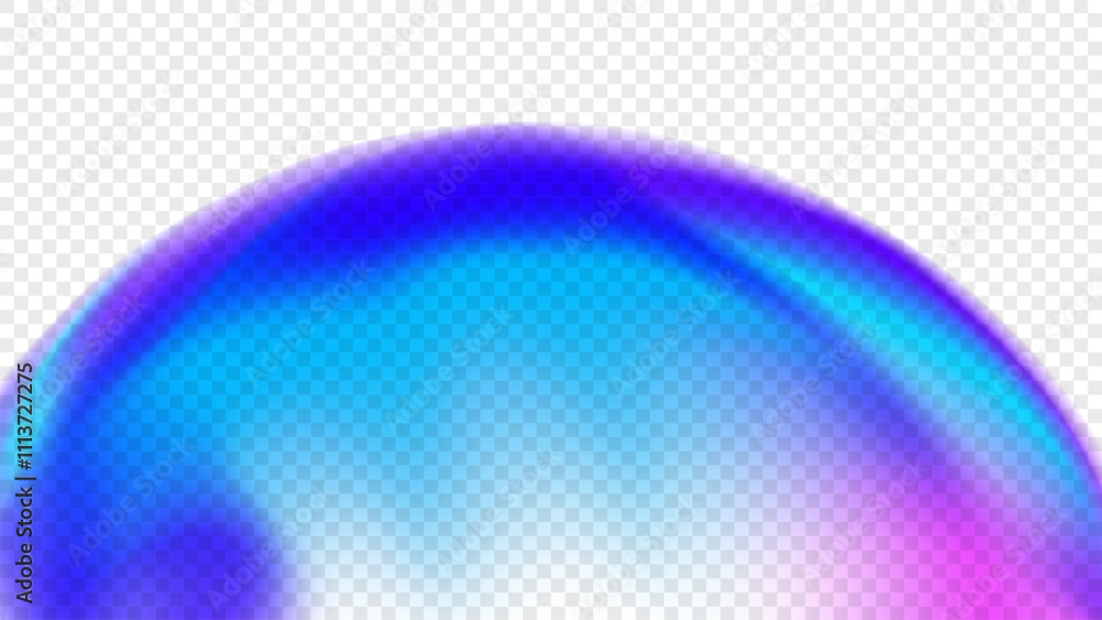 Poster abstract blurred vibrant collored round shape. bright color gradients for creative graphic design. o